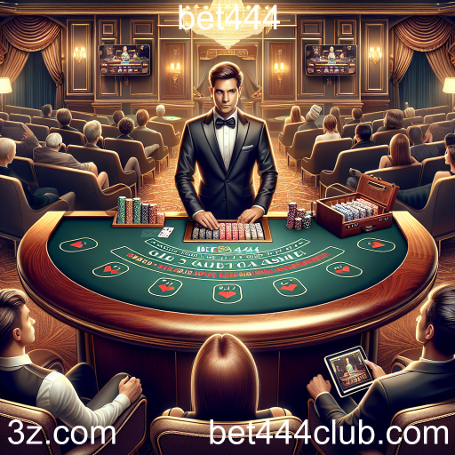 Descubra a Emoção do Cassino ao Vivo no Bet444